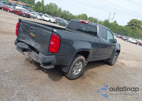 2016 Chevrolet Colorado Wt из США, поврежденный, VIN 1GCHSBEA0G1297074